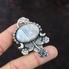 Blue Scheelite Pendant 925 Sterling Silver Pendant Beautiful Gemstone Pendant Handmade Jewelry Gift For Her Silver Jewelry Dragonfly Pendant