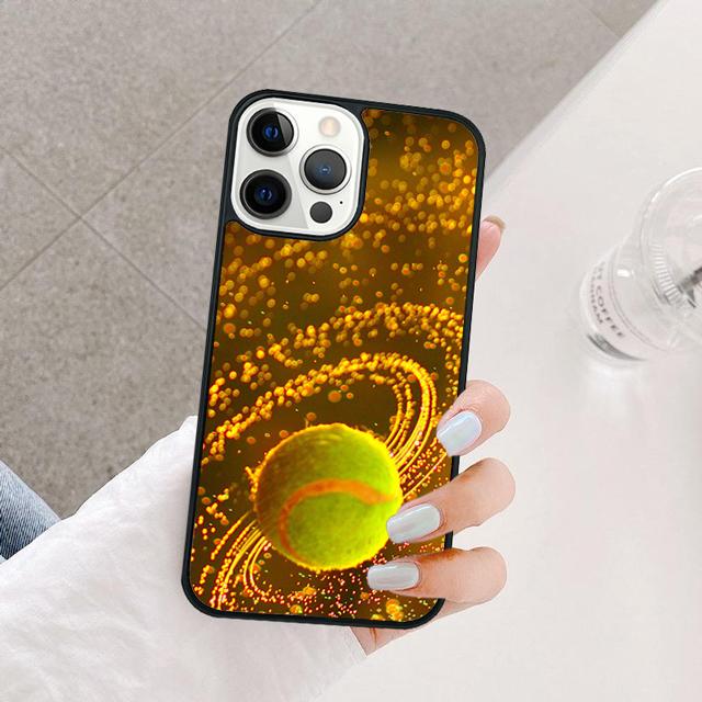 Tennis Ball Sport Phone Case Cover For iPhone 17 Air 15 16 14 13 12 Pro Max 11 Pro Max Plus Coque Shell
