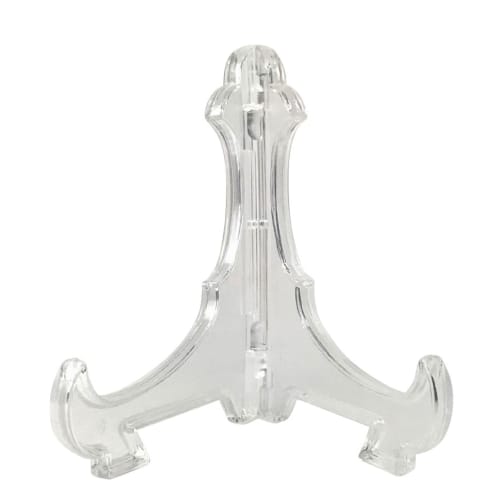 Wanizo S5 Plate Stand (for Plates 18cm-23cm) - Fits A5 Portrait and B5 Landscape Sizes. Also Suitable As a Frame Stand, Easel, Photo Stand, or Panel S