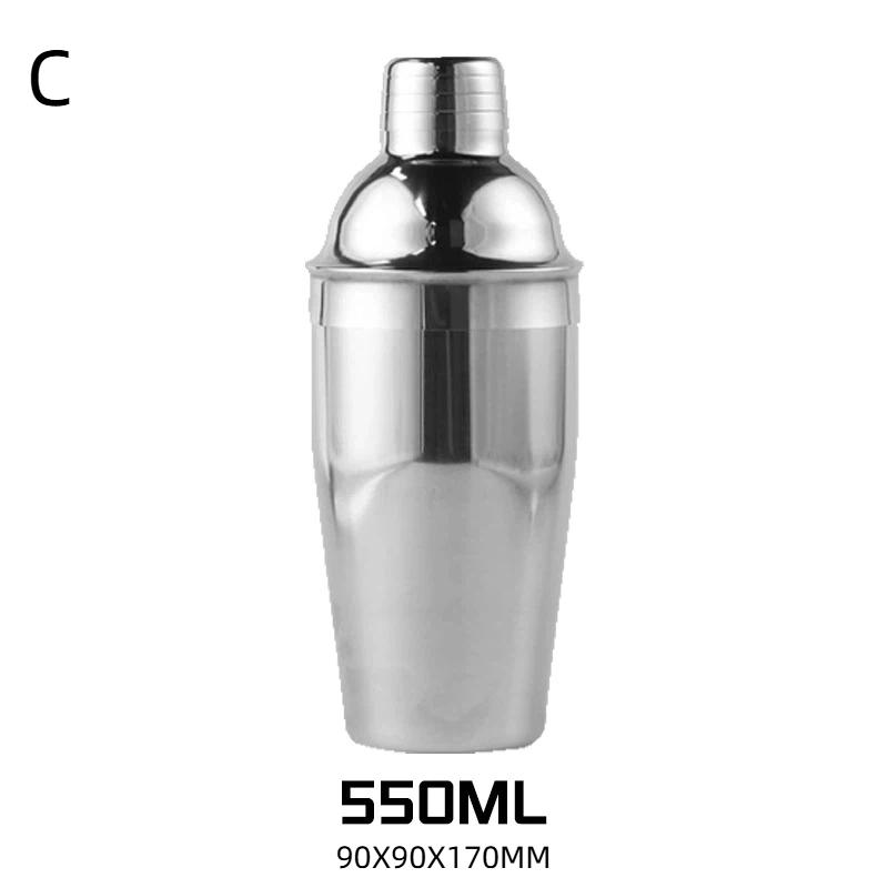 Shaker à Cocktail en Acier Inoxydable 1 Pièce Étanche Outil de Bar Professionnel pour Fête à Domicile Barman Mélange de Boissons