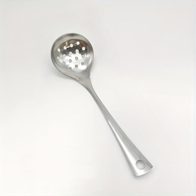 Durable Stainless Steel Soup Ladles, Long-Handled Kitchen Spoons for Hot Pot and Family Restaurant Use, Easy To Clean Cooking Utensils
