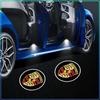 Bezdrátová LED světla s logem na dveře auta Projektor stínového ducha Vítejte Schůdková lampa Pro Porsche Cayenne Panamera Macan Boxster 911 Carrera-GT 944 918 917