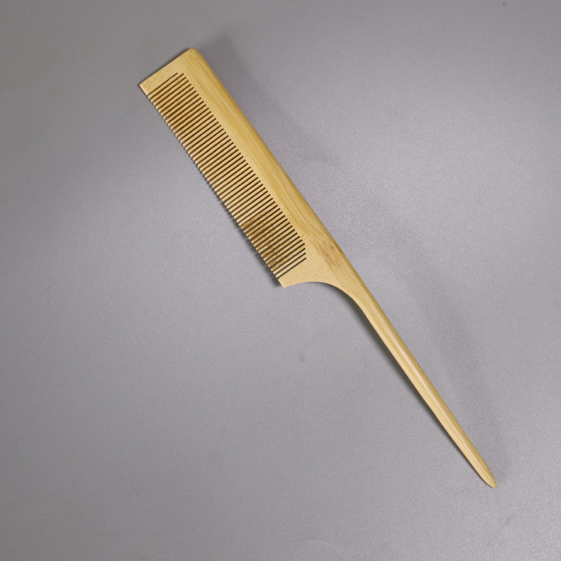 Green Sandalwood Pointed Tail Comb for Children s Braiding and Updos