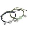 Adjustable Trendy Black String Bracelet For Couples Geometric Ethnic 2024 Design