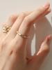 Poppi Wave Dot Ring (C Type)