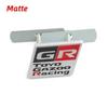Car Grille Emblem Rear Decal for S0 GR Toyo Gazoo Racing CHR Avalon Supra Corolla Rav4 Avensis Auris Yaris Head Trunk Badge JH0
