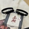 Liebe Und Tiefraum Anhänger Cosplay Choker Armband Unisex PU Kette Party Schmuck Für Frauen Männer Accessoire Geschenk