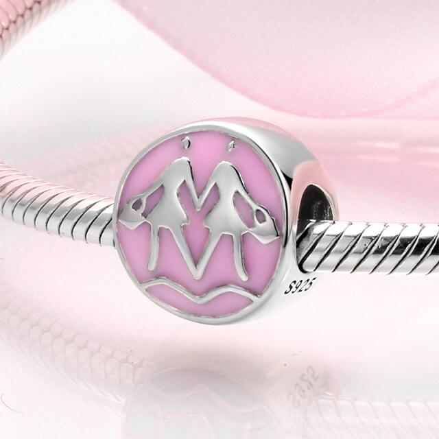 Înaltă calitate, din argint 925, mărgele de inimă scobite, se potrivesc cu brățările europene originale, pentru fabricarea de bijuterii