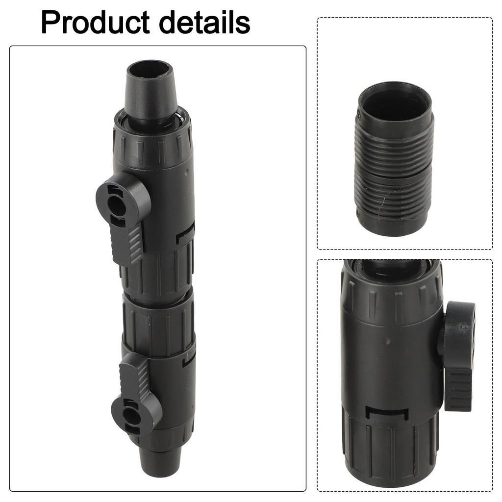 Integrated Shut Off Valve For Hose Hose Flow Valve Safe Water Disconnection Versatile Hose Compatibility Fish Tank Setup