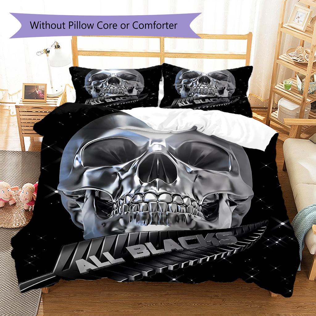 Biancheria da letto con motivo All Pattern della Nuova Zelanda, Set piumone Copripiumone Federa Regalo di Compleanno per la Casa (1 * copripiumino + 2 * federa, senza nucleo)