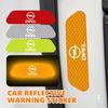 4pcs Reflective Car Door Sticker Safety Open Warning Tape Decal For ADAM ASTRA J K CORSA E INSIGNIA MOKKA VIVA Meriva