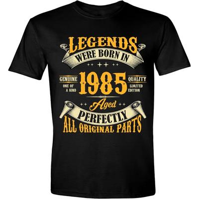 Chemise pour le 40ème Anniversaire de Gisele pour Hommes, Les Légendes sont Nées en 1985, T-shirt Vintage 40 Ans