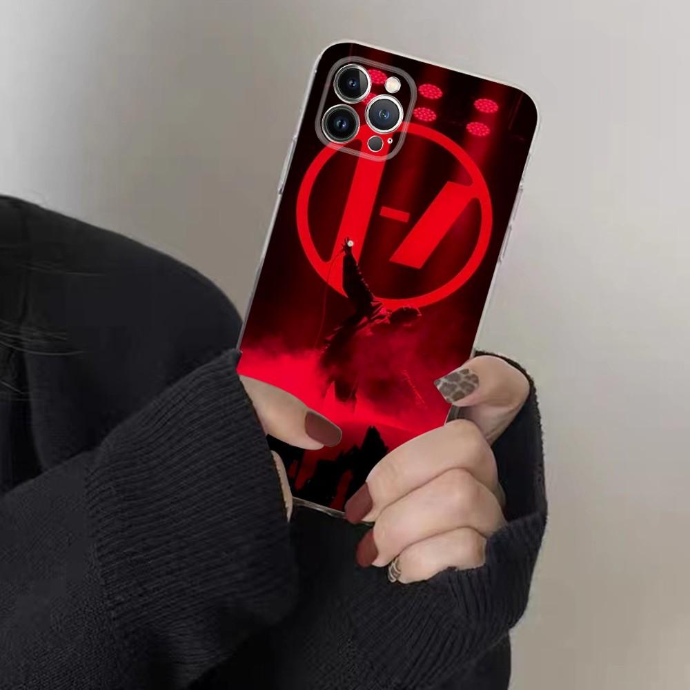 Band Twenty One P-Pilots Handyhülle Für IPhone 16 15 8 7 6 6S Plus X SE XR XS 14 11 12 13 Mini Pro Max Handyhülle