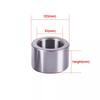 2Pcs Inside Diameter 17mm 18mm 20mm Bearing Steels Bearing Wear Resistant Bushing Steel Sleeve Inner Guide Sleeve