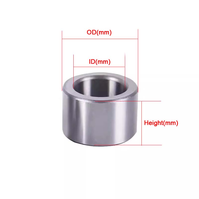 2Pcs Inside Diameter 17mm 18mm 20mm Bearing Steels Bearing Wear Resistant Bushing Steel Sleeve Inner Guide Sleeve