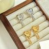 Stylish Matching Pair Alloy Heart Studs Trendy Stylish Aesthetic Jewelry Luxury Heart Ear Studs Gift For Her