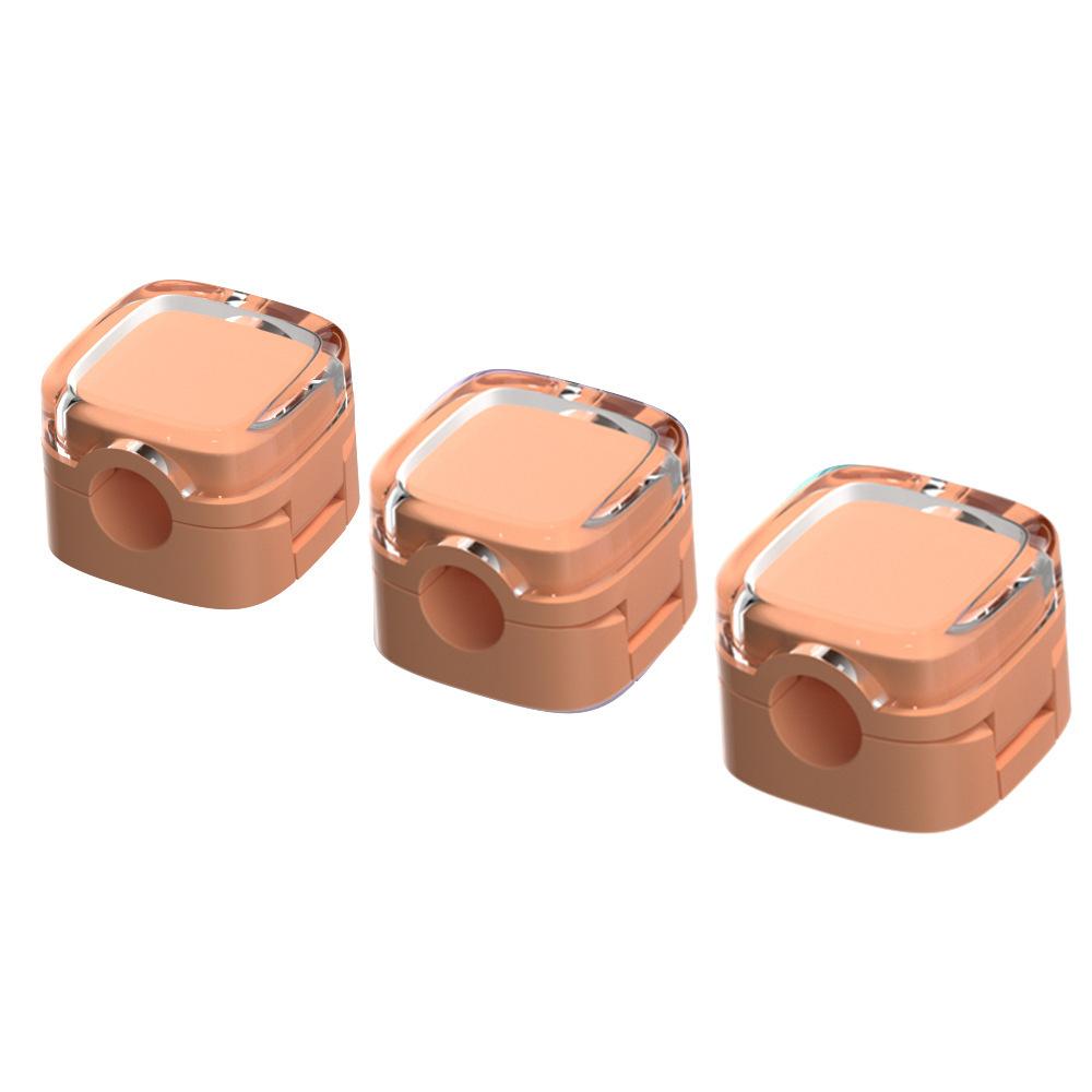 3pcs Magnetic Cable Management Clips Multi-Colored Data Cable Cord Organizer Desk & Wall Mounted Hooks For Phone Data & Charger