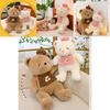 Adorable Plush Teddy Bear Toy Soft Companion For Girls Perfect Birthday Gift