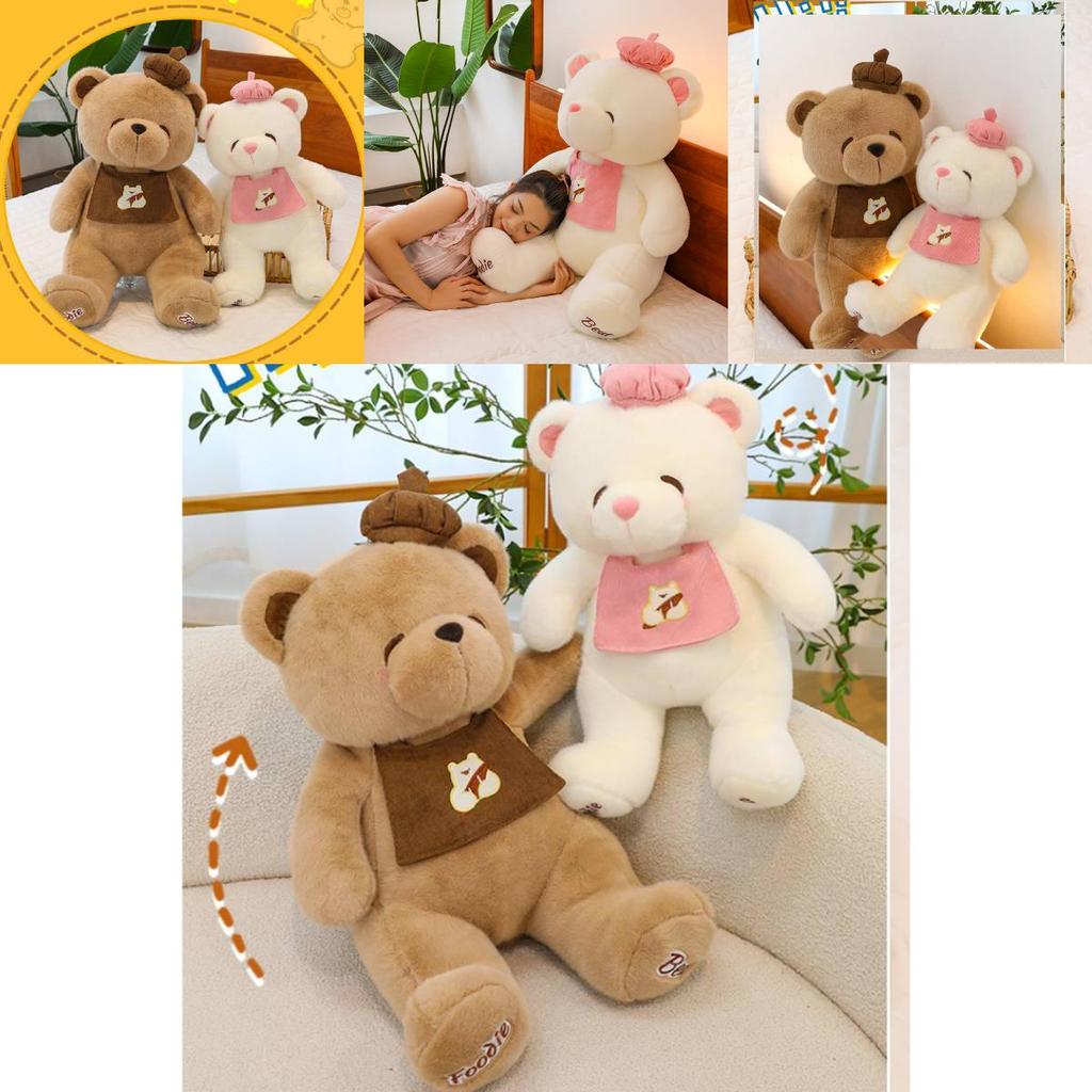Adorable Plush Teddy Bear Toy Soft Companion For Girls Perfect Birthday Gift