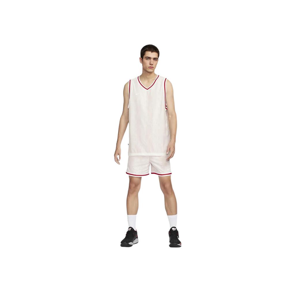 Nike Giannis Dri-FIT DNA Floral Pattern Breathable Quick-Dry Logo Pullover Basketball Jersey Men Jersey Sail-White FZ0925133