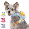 Gilet Laisse pour Chiens - Laisse pour Petit Chien avec Harnais pour Chats sur la Poitrine et le Dos
