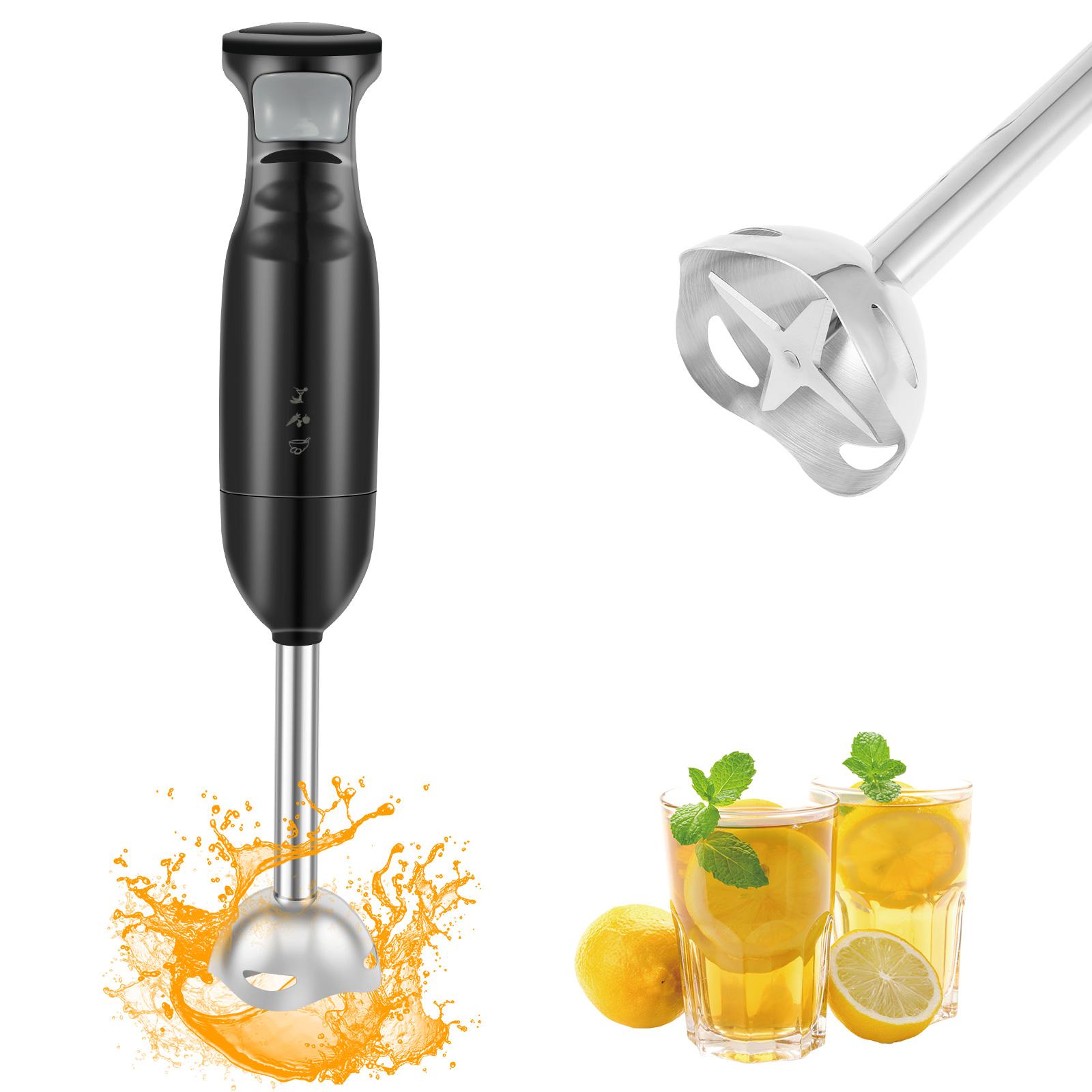 

Hand Blender 300W Electric Stick Blender with Stainless Steel Blade Multifunctional Food Mixer for Kitchen Handheld Immersion