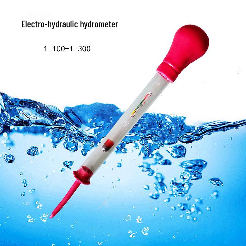 

Высокоточный резиновый ручной измеритель плотности электролита (1.100-1.30)