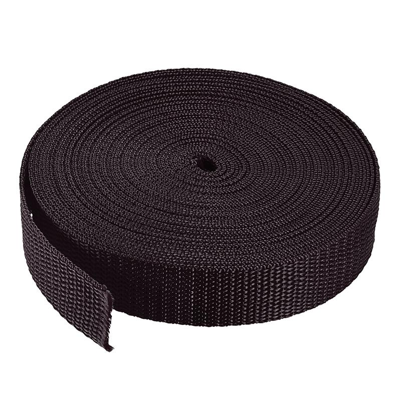 10 Yards 25mm Polypropylene Webbing Strap Belt Tape Heavyweight Strapping Band for Outdoor Tent Accessories Sewing Bag Luggage