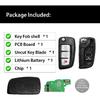 Replacement For 2014 2015 2016 2017 2018  Nissan Rogue Key Fob Remote Control CWTWB1G767 3 Buttons 434MHz