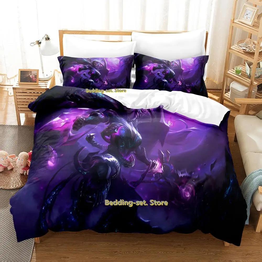 Cool Kai Sa Bettwäsche-Set Einzelbett Twin Full Queen King Size Bettset Erwachsene Kind Schlafzimmer Bettbezug-Sets Anime Bettwäsche