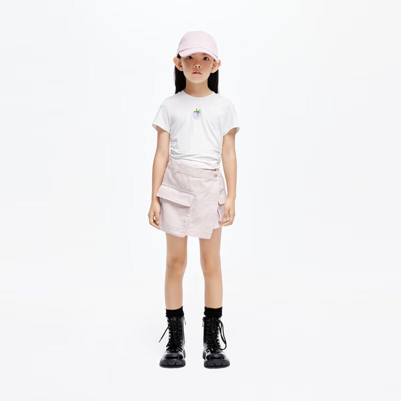 little MO&Co. Girls Summer Denim Skort 110