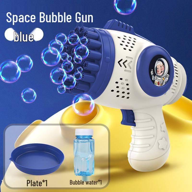 Hot-Selling Automatic Luminous Gatling Bubble Gun - Perfect Toy for Kids