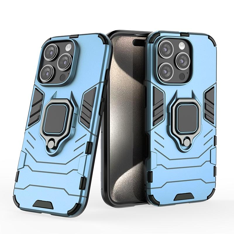 

For iPhone 16 15 14 13 12 11 Plus Pro Max Magnetic Finger Ring Holder Military Protective Case For iPhone 16 Pro Max