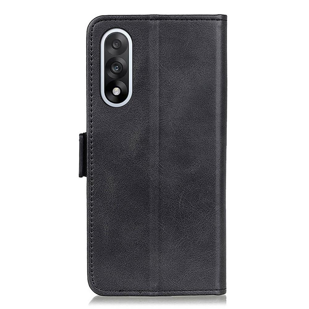 For OnePlus Nord 5 5G/Ace 5 Ultra 5G Case Stand Cowhide Texture PU Leather Phone Cover