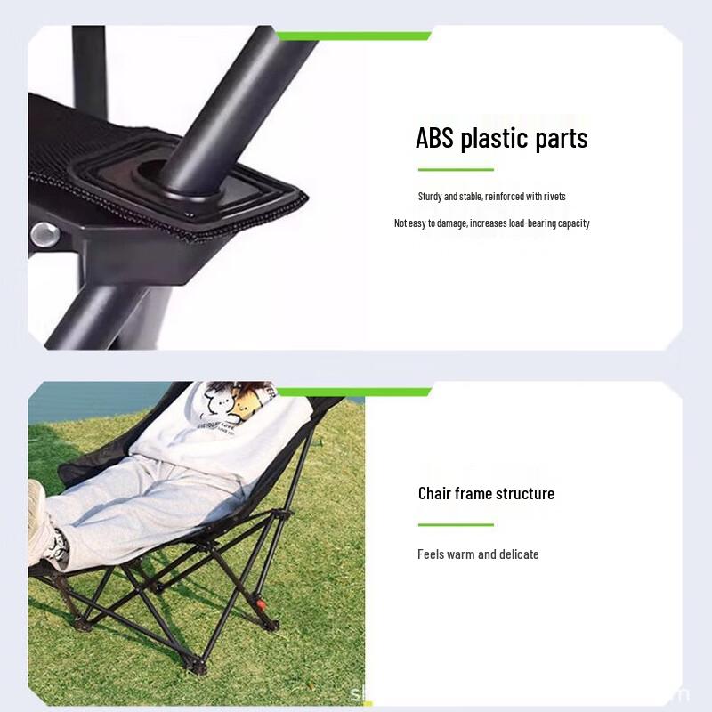 Outdoor Folding Moon Recliner Chair