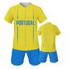 Portugal Soccer Jersey Set Football Kit Team Club Uniform Soccer Gifts