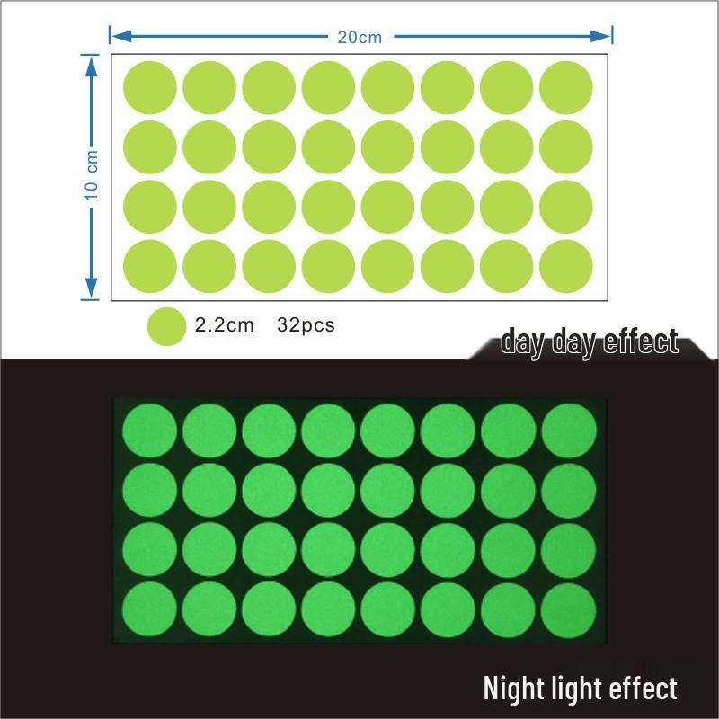 Colorful Luminous Star Wall Stickers for Kids' Rooms