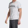adidas T Shirts Men's White Crew Neck Moderate Straight Fit FH6625