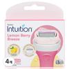 Intuition Lemon Berry Breeze Razor Blades 3 Pcs 4 Pcs
