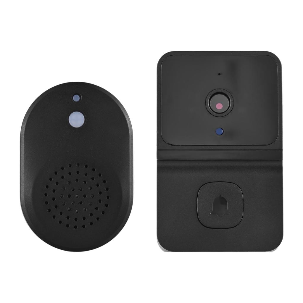 Smart Doorbell Camera with Dingdong Ringing Infrared Night Viewing 2.4G WiFi Wireless Video Bell