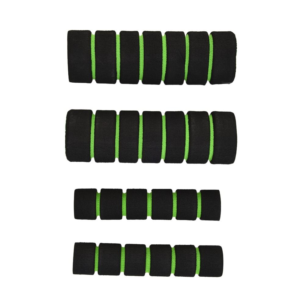 4 Peças/conjunto Antiderrapante Esponja Capa para Manoplas de Motocicleta Espuma de Esponja Alavanca de Freio e Embreagem Motocicleta