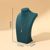 Mannequin Bust Necklaces Easel Showcase Velvet Jewelry Display  Necklace Earrings Rings Pendant