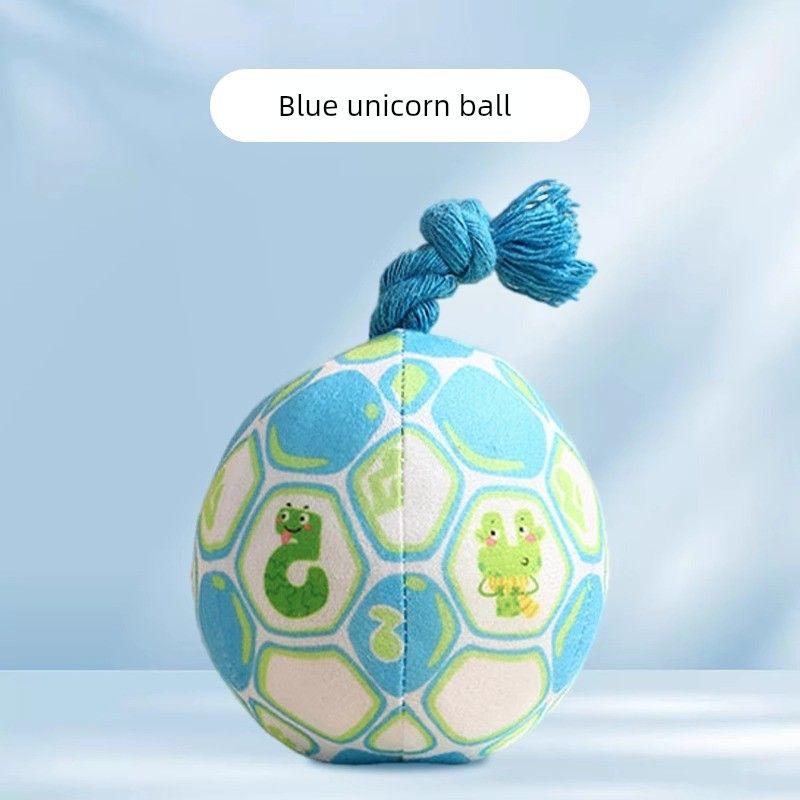 

Игрушка для собаки Вокализация Устойчивость к укусам Помпоны Саморазвлечение Снятие духоты Удобный гаджет Бишон Золотистый ретривер Потребление энергии Щенок Товары для питомцев Blue unicorn ball [10cm]]