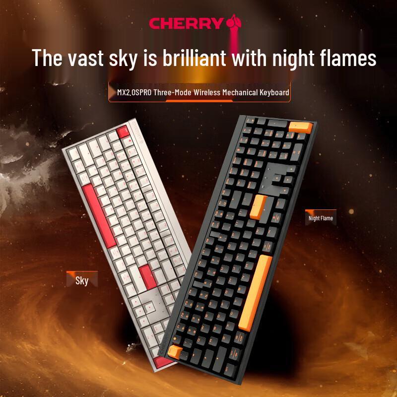 CHERRY MX 2.0S Wireless Pro Tri-Mode Mechanical Keyboard