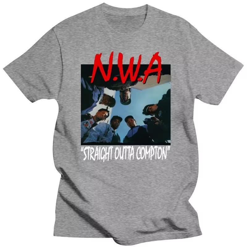 2025 New Arrived Tshirts NWA STRAIGHT OUTTA COMPTON Mens Black Rap TSHIRT NEW T Shirt Gift More Size And Colors Brand Top Tee