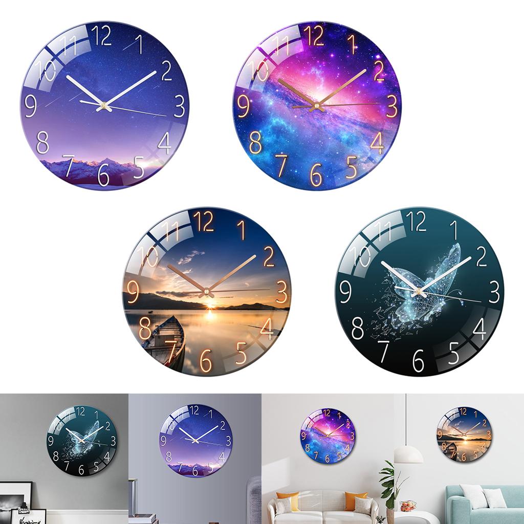 Quartz Wall Clock Pendulum Living Room Children Room Decoration