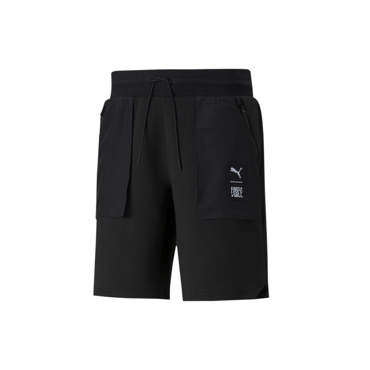 PUMA X First Mile Double Knit Cargo Shorts Black Men s 532343-01 M
