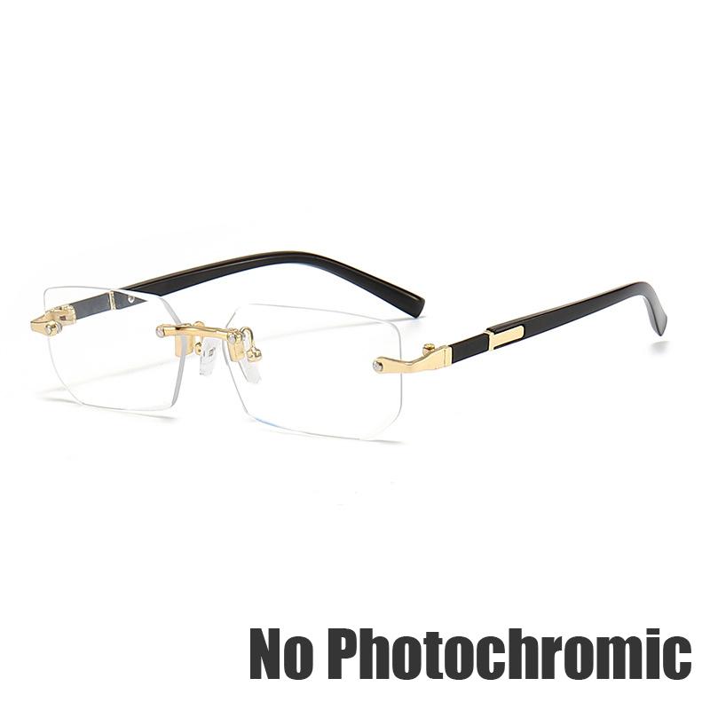 Y2K Women's Retro Square Frame Glasses for Girls Japanese Harajuku Glass Eyewear Rimless Computer Anti-blue Eyeglasses