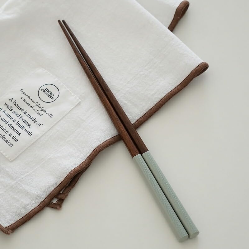 Dishwasher Safe Made In Single Herringbone Nordic Kitchen Accessories 22.5cm Chopsticks, Japan, Piece, Pattern, Style, Stylish, Cute, Non-Slip,