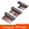S2 Alloy Steel 6.35 Torx/Phillips/Slotted Magnetic Bit for Electric/Pneumatic Screwdrivers.